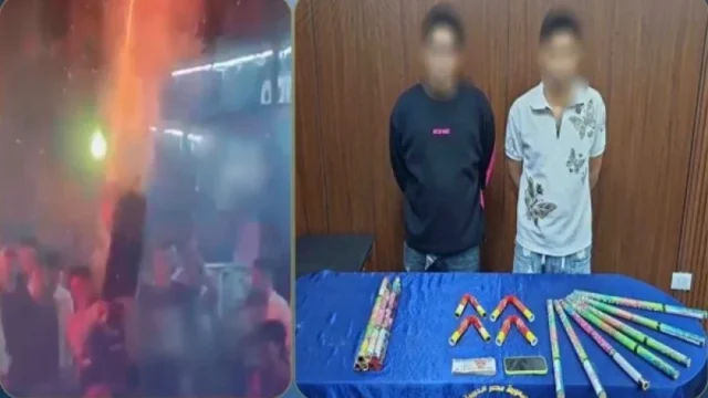 ضبط حلاق أطلق ألعابًا نارية في زفاف ببولاق الدكرور