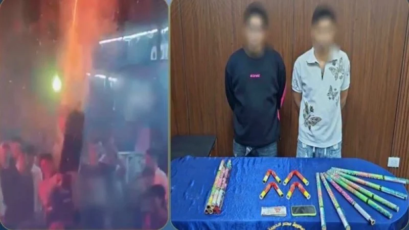 ضبط حلاق أطلق ألعابًا نارية في زفاف ببولاق الدكرور