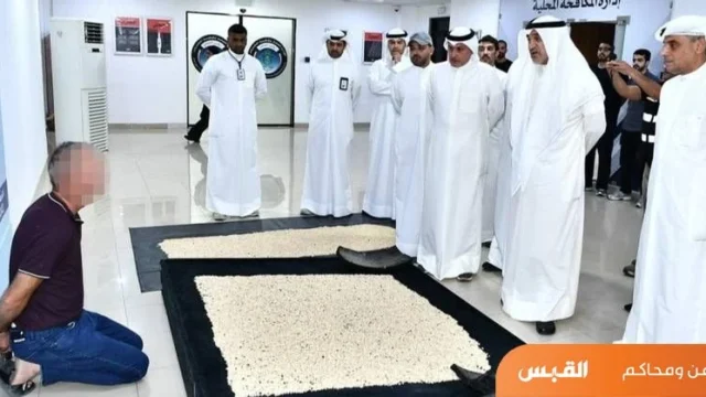 ضبط سائق تركي بـ300 ألف قرص كبتاغون في كبد