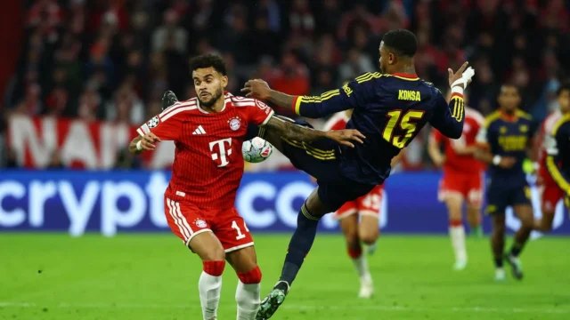 بايرن ميونخ وأرسنال ينتهيان بالتعادل 2-2 في دوري الأبطال