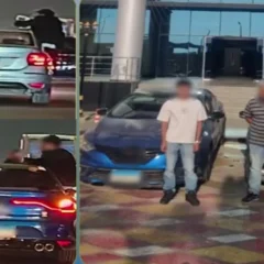 ضبط قائدي سيارتين في موكب زفاف بأول أكتوبر بالجيزة