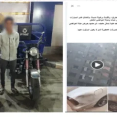 ضبط تروسيكلين وقائديهما بعد شكوى اصطدام بسيارة في مسطرد