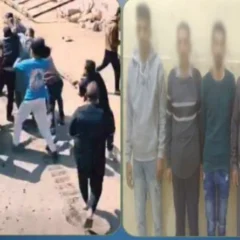 ضبط 5 أشخاص للتعدي على موظف رصف بالشرقية
