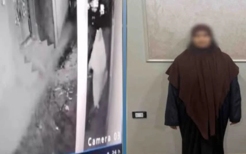 ضبط سيدة ألقت زجاجة مشتعلة على منزل شقيقها بالشرقية
