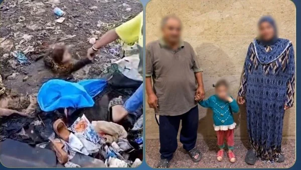 سقوط طفلة 3 سنوات في مصرف صرف صحي بالخانكة وإنقاذها