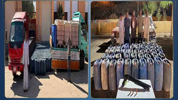ضبط 16 ألف لتر سولار قبل بيعها بالسوق السوداء في أسوان