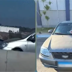 ضبط سيارة سارت عكس الاتجاه في الإسماعيلية