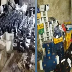ضبط مصنع خلاطات مياه غير مرخص بالقليوبية