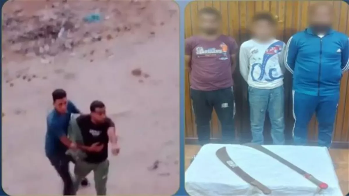 ضبط 3 أشخاص تعدوا على ربة منزل بالإسكندرية