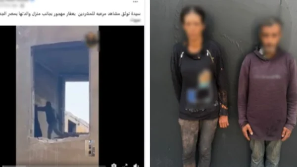 ضبط ربة منزل وعاطل في عقار مهجور بمصر الجديدة
