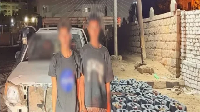 ضبط طن سولار وأسلحة بحوزة شخصين في أسوان