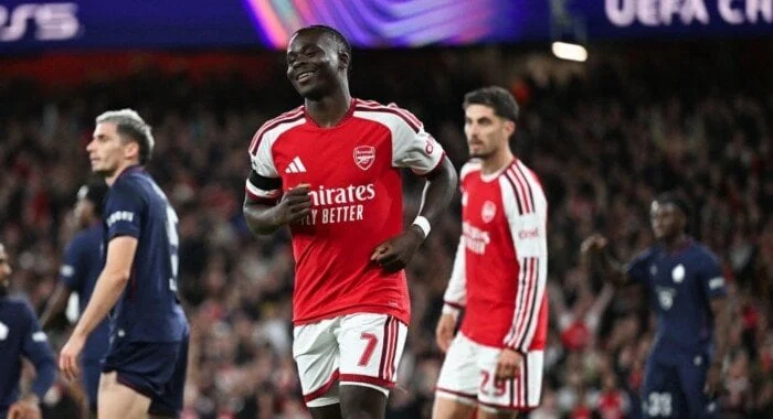 آرسنال يكتسح ليل 3-0 في دوري أبطال أوروبا