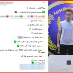 ضبط موظف بالإسكندرية للنصب عبر صفحة خدمات اتصالات وهمية