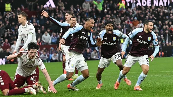 أستون فيلا يسحق فنربخشة 6-0 في دوري أبطال أوروبا